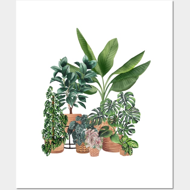 House Plants 12 Wall Art by Gush Art Studio 1